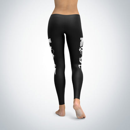 Love cow icon - Leggings - cow lovers