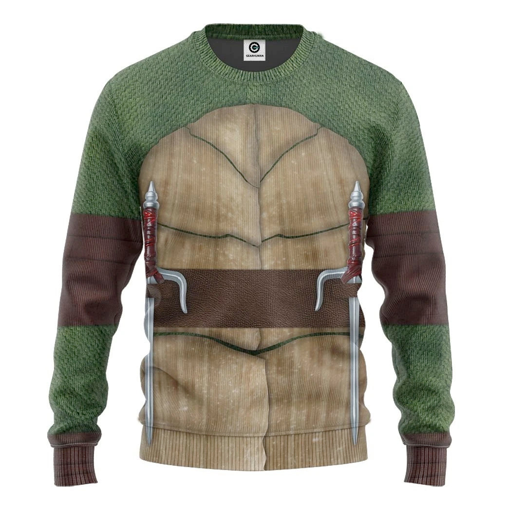 Raphael Raph -Teenage Mutant Ninja Turtles- Cosplay Custom Tshirt Hoodie sweatshirt - Apparel - myfunfarm
