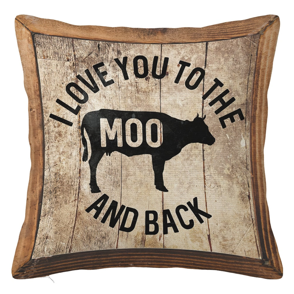 Farm animals series print pillowcase - myfunfarm