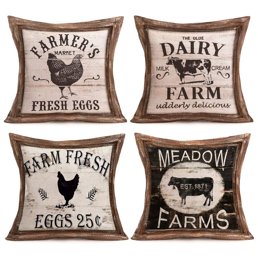 Farm animals series print pillowcase - myfunfarm
