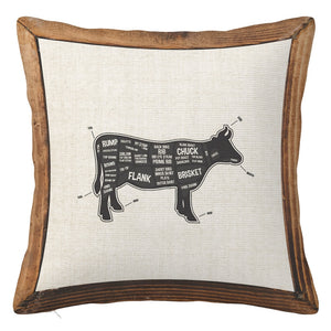 Farm animals series print pillowcase