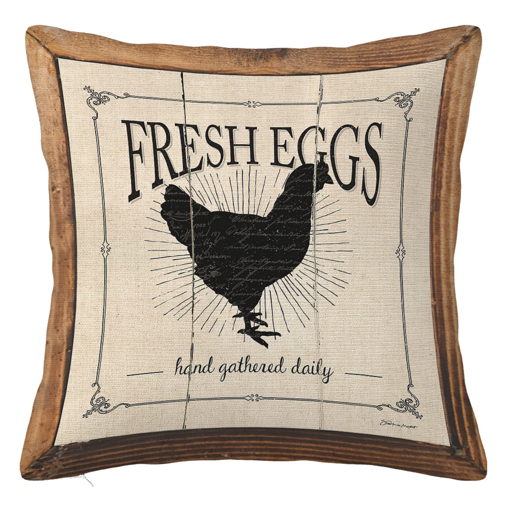 Farm animals series print pillowcase - myfunfarm