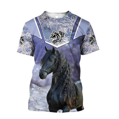 3D Printing Horse Unisex T-Shirt for Horse Lovers - myfunfarm