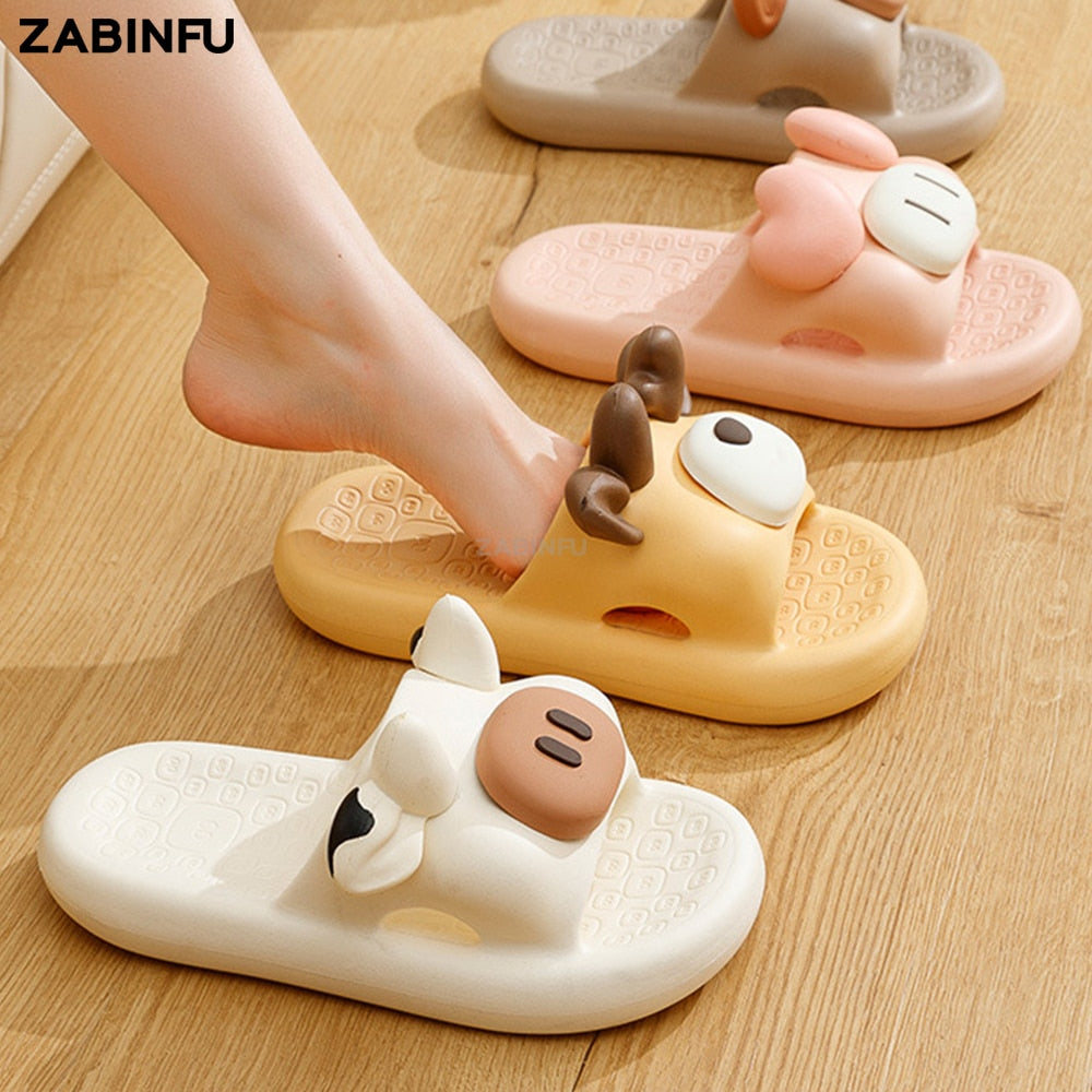 Cute Cow-Pig design Soft Slippers - myfunfarm