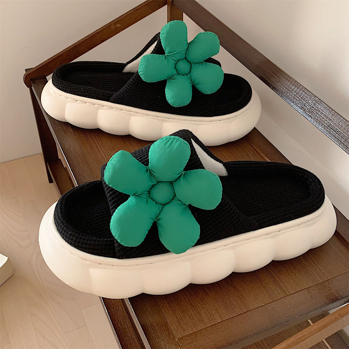 Slippers Four Seasons Indoor Home  Cute Cartoon Cow design - myfunfarm