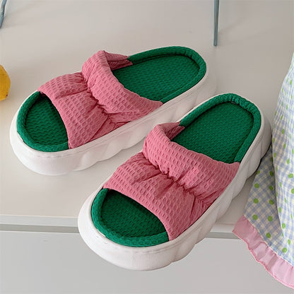 Slippers Four Seasons Indoor Home  Cute Cartoon Cow design - myfunfarm