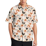 Chicken pattern Hawaiian Shirt