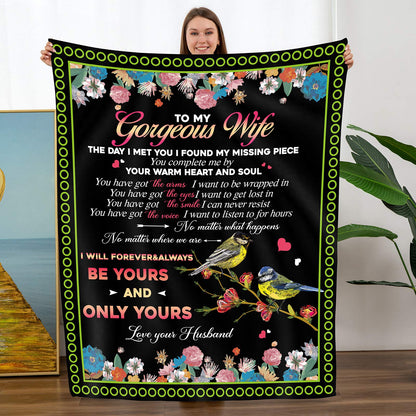 I Love You Mom Throw Blanket Gifts for Mom Birthday Gifts for Women -Mom Gifts From Daughter or Son for Birthday Mothers Day - myfunfarm