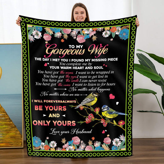 I Love You Mom Throw Blanket Gifts for Mom Birthday Gifts for Women -Mom Gifts From Daughter or Son for Birthday Mothers Day - myfunfarm