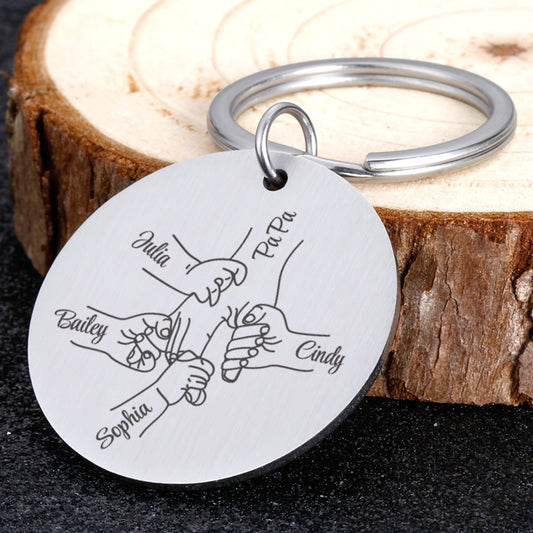 Personalized Father's Day Keychain Gifts