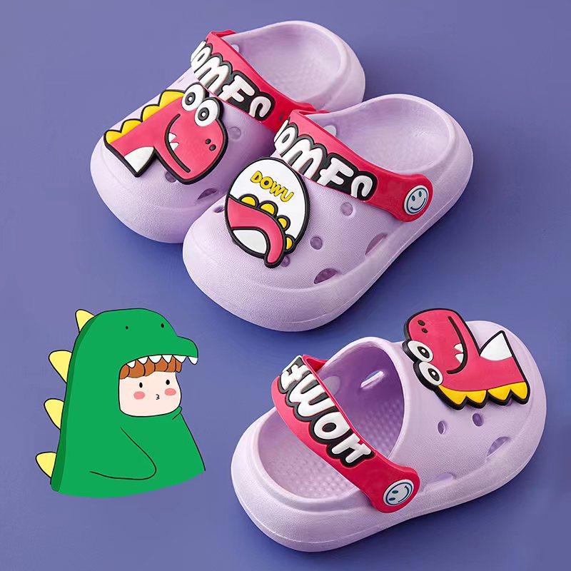 Summer Cold Slippers Non -slip and Soft Bottom Comfort Cute Baby Hole Shoes - myfunfarm
