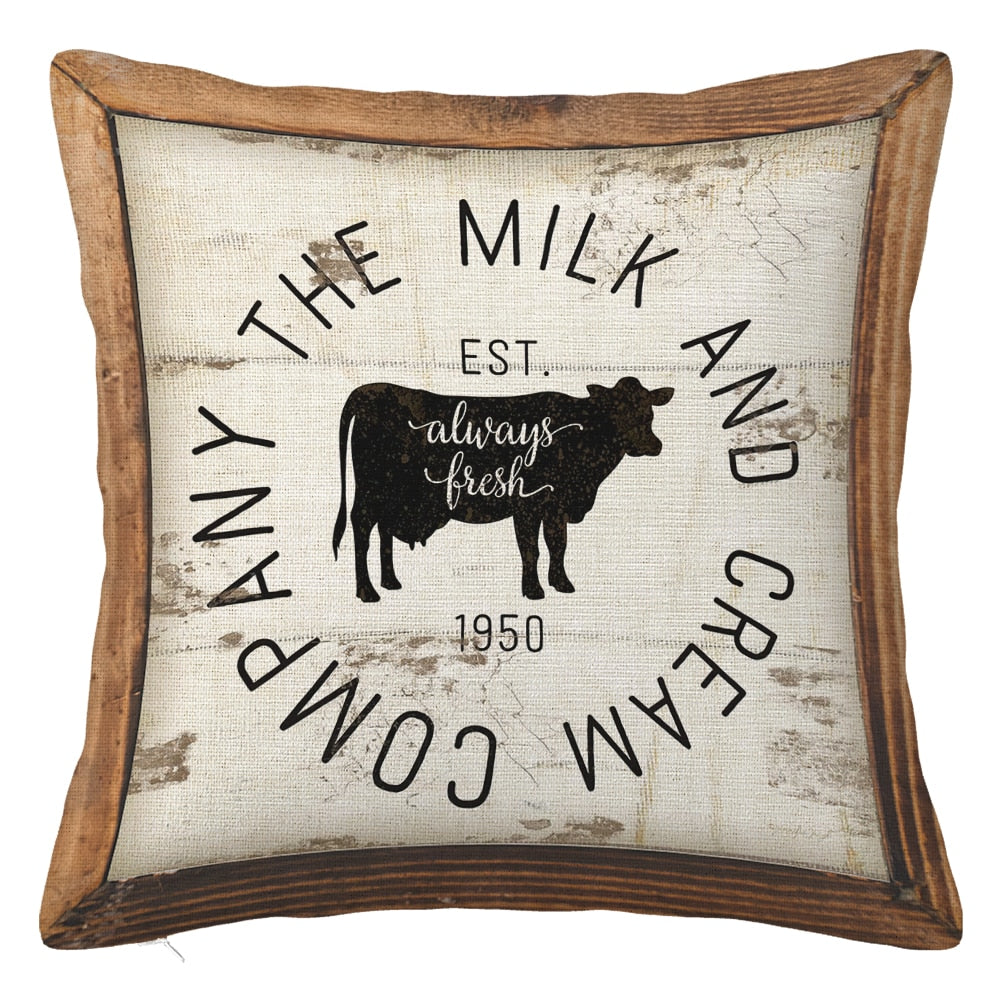 Farm animals series print pillowcase - myfunfarm