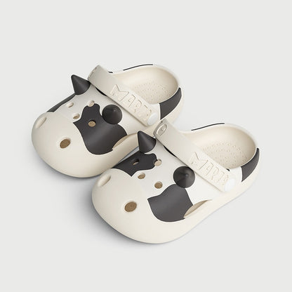Cow pattern Slippers Soft for Kid - myfunfarm