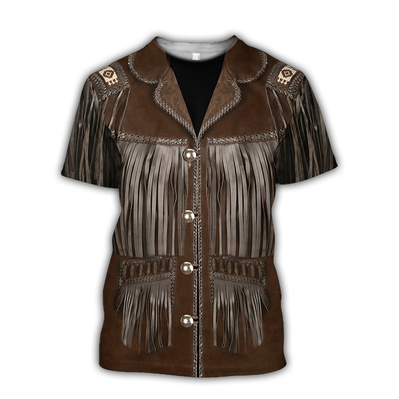 Western Cowboy Graphic Unisex T-Shirt Cosplay Costumes