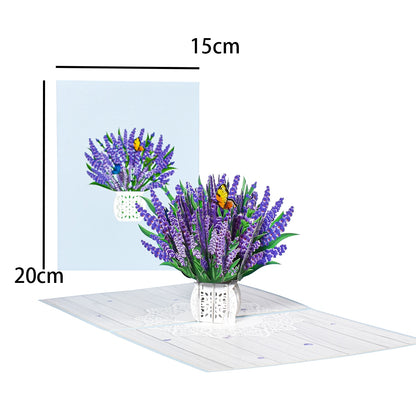 3D Pop Up Mothers Day Cards Gifts Floral Bouquet - myfunfarm