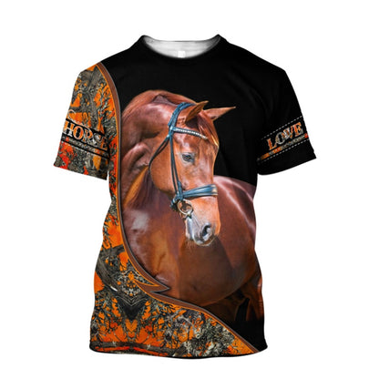 3D Printing Horse Unisex T-Shirt for Horse Lovers - myfunfarm