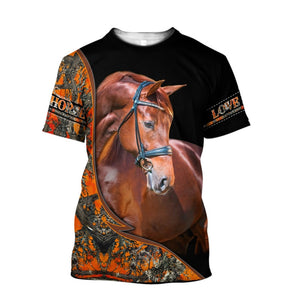 3D Printing Horse Unisex T-Shirt for Horse Lovers