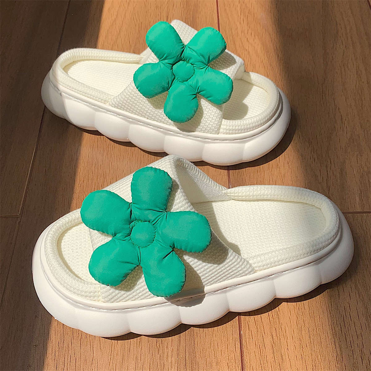 Slippers Four Seasons Indoor Home  Cute Cartoon Cow design - myfunfarm