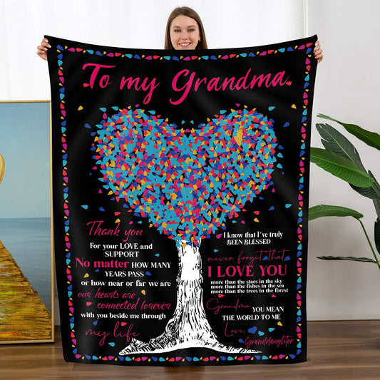 I Love You Mom Throw Blanket Gifts for Mom Birthday Gifts for Women -Mom Gifts From Daughter or Son for Birthday Mothers Day - myfunfarm