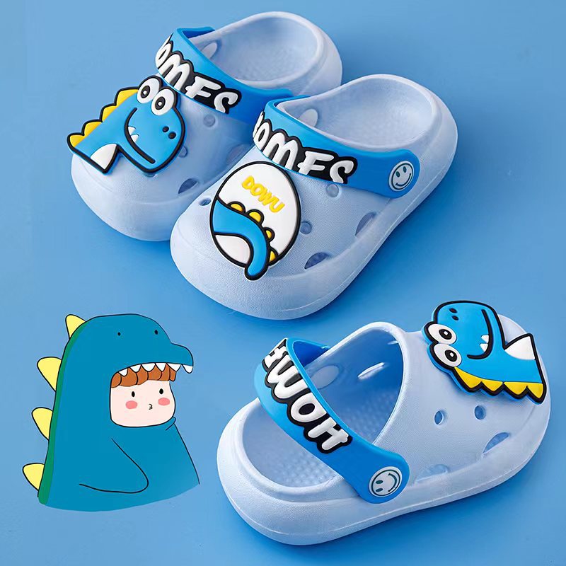 Summer Cold Slippers Non -slip and Soft Bottom Comfort Cute Baby Hole Shoes - myfunfarm