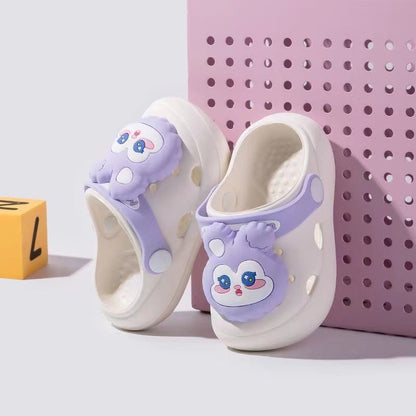 Summer Cold Slippers Non -slip and Soft Bottom Comfort Cute Baby Hole Shoes - myfunfarm
