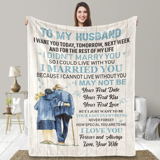 I Love You Mom Throw Blanket Gifts for Mom Birthday Gifts for Women -Mom Gifts From Daughter or Son for Birthday Mothers Day - myfunfarm