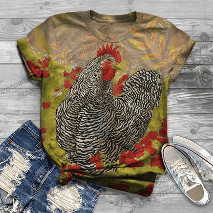 Chicken 3d Print Unisex T-shirt