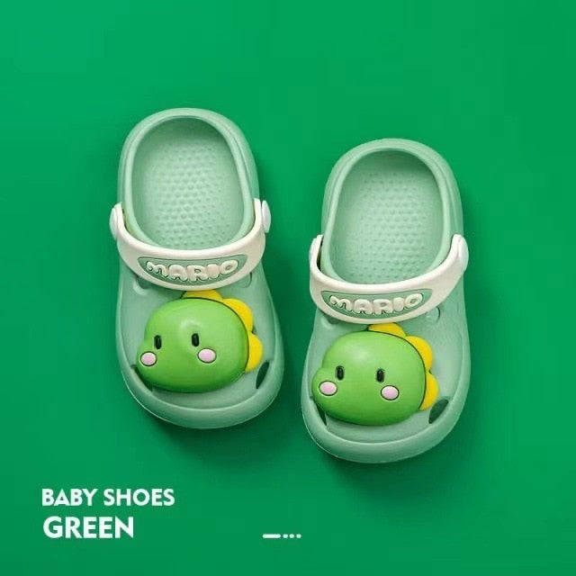 Summer Cold Slippers Non -slip and Soft Bottom Comfort Cute Baby Hole Shoes - myfunfarm