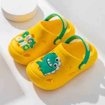 Summer Cold Slippers Non -slip and Soft Bottom Comfort Cute Baby Hole Shoes - myfunfarm