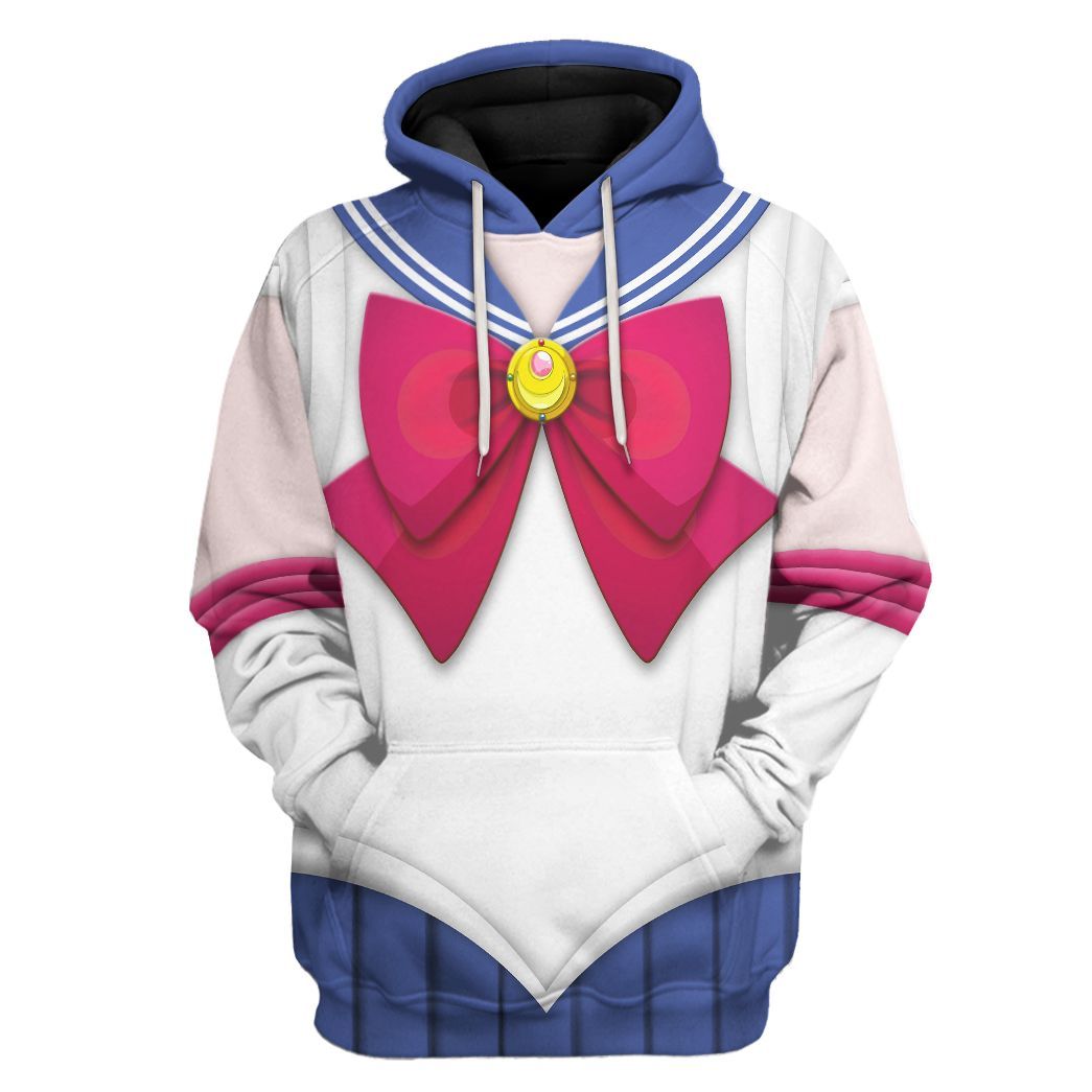 Cosplay Sailor Moon Custom Tshirt Hoodie Long sleeve - Apparel