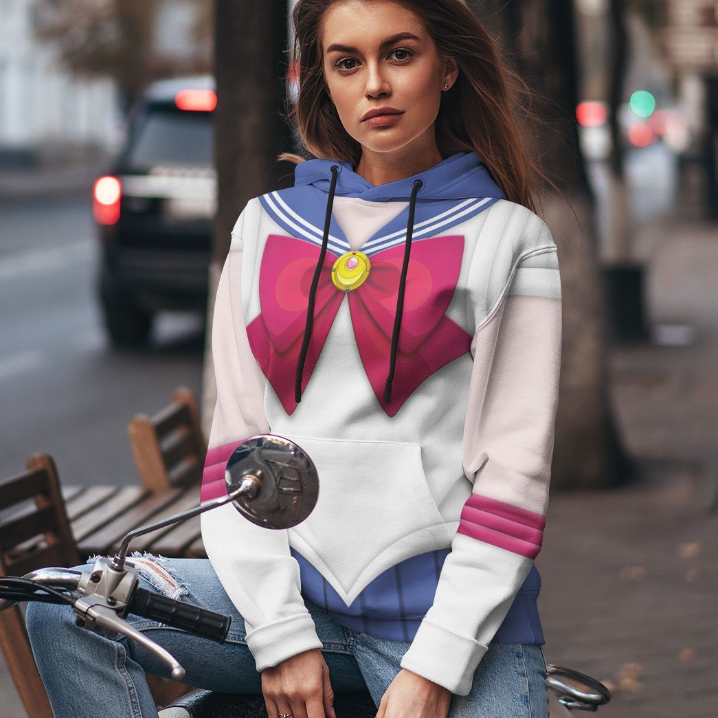 Cosplay Sailor Moon Custom Tshirt Hoodie Long sleeve - Apparel