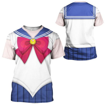 Cosplay Sailor Moon Custom Tshirt Hoodie Long sleeve - Apparel