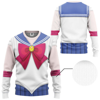 Cosplay Sailor Moon Custom Tshirt Hoodie Long sleeve - Apparel