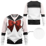 Cosplay Sailor Pluto Custom Tshirt Hoodie Long sleeve - Apparel