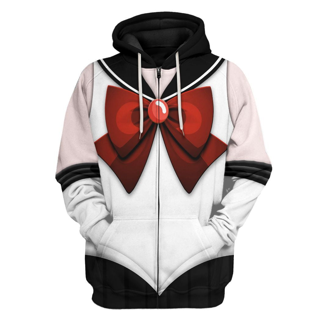 Cosplay Sailor Pluto Custom Tshirt Hoodie Long sleeve - Apparel