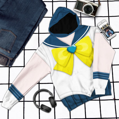 Cosplay Sailor Uranus Custom Tshirt Hoodie Long sleeve - Apparel