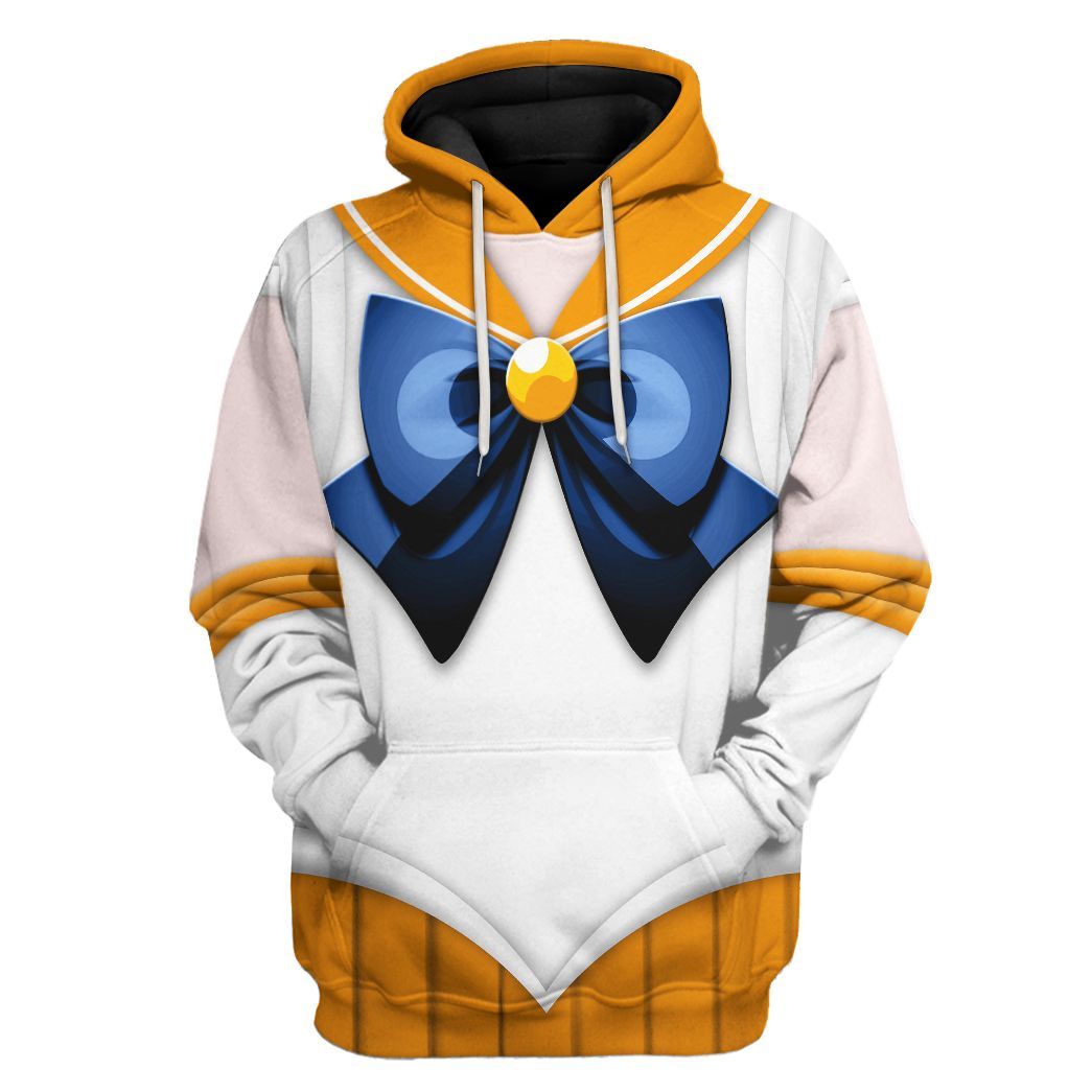 Cosplay Sailor Venus Custom Tshirt Hoodie Long sleeve - Apparel