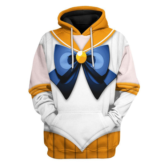 Cosplay Sailor Venus Custom Tshirt Hoodie Long sleeve - Apparel