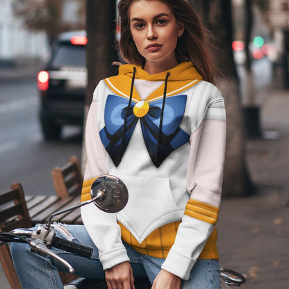 Cosplay Sailor Venus Custom Tshirt Hoodie Long sleeve - Apparel
