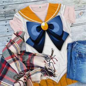 Cosplay Sailor Venus Custom Tshirt Hoodie Long sleeve - Apparel