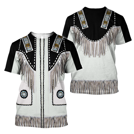 Western Cowboy Graphic Unisex T-Shirt Cosplay Costumes