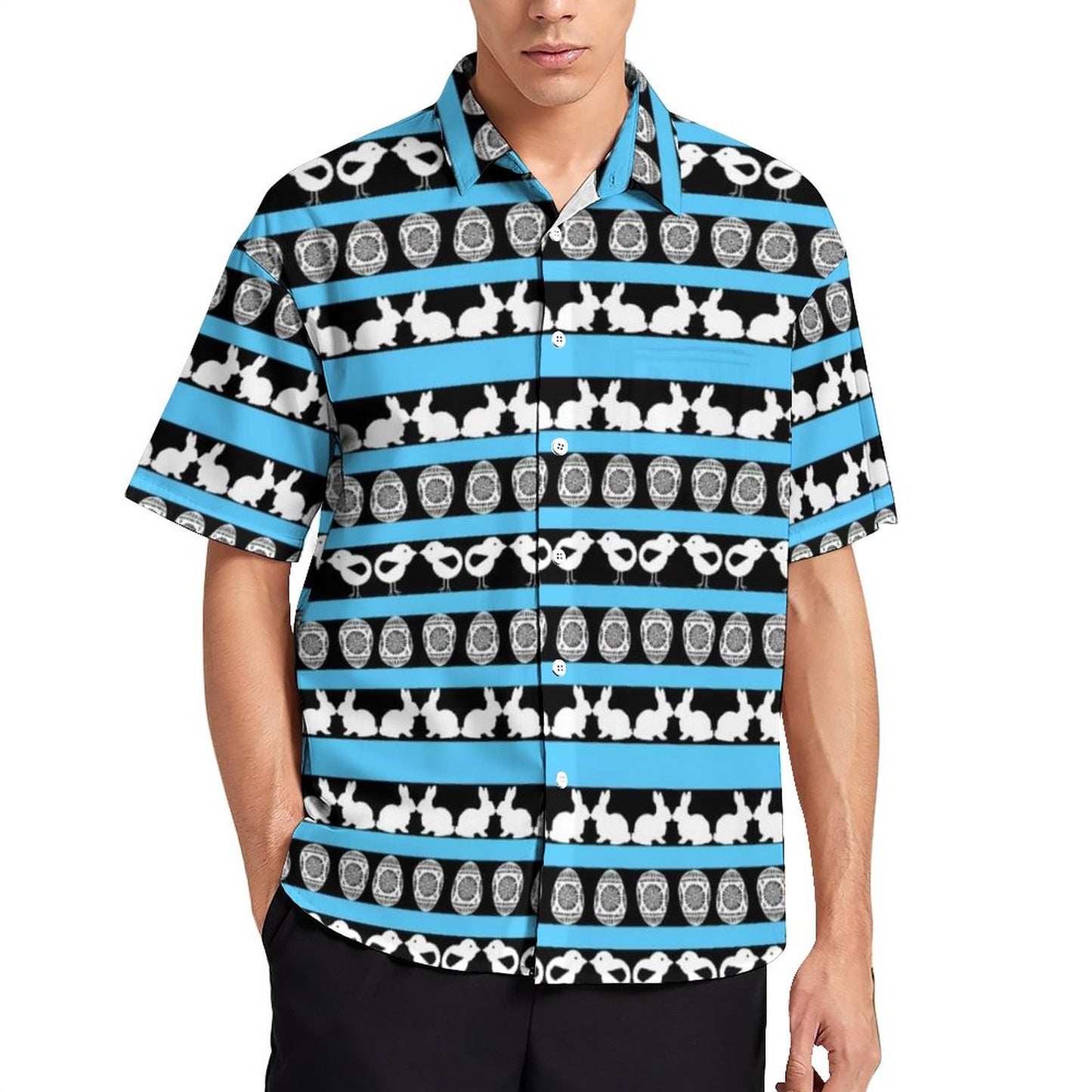 Chicken pattern Hawaiian Shirt