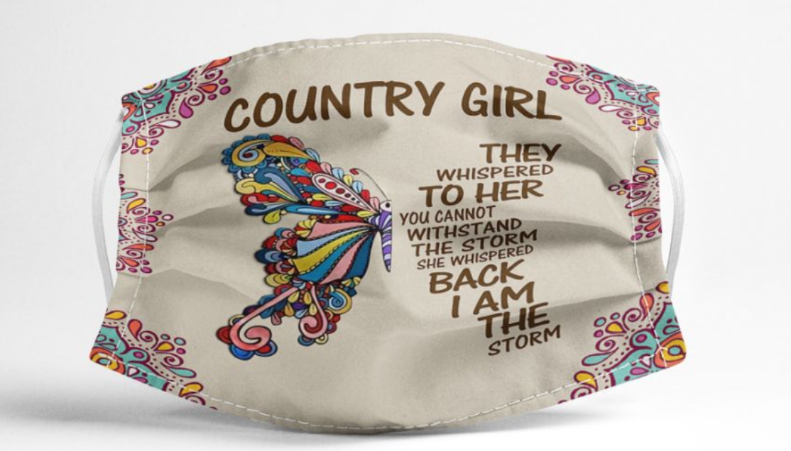 Country Girl Cloth Mask