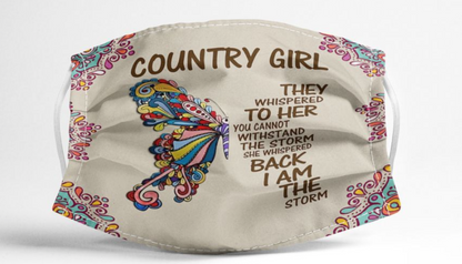 Country Girl Cloth Mask