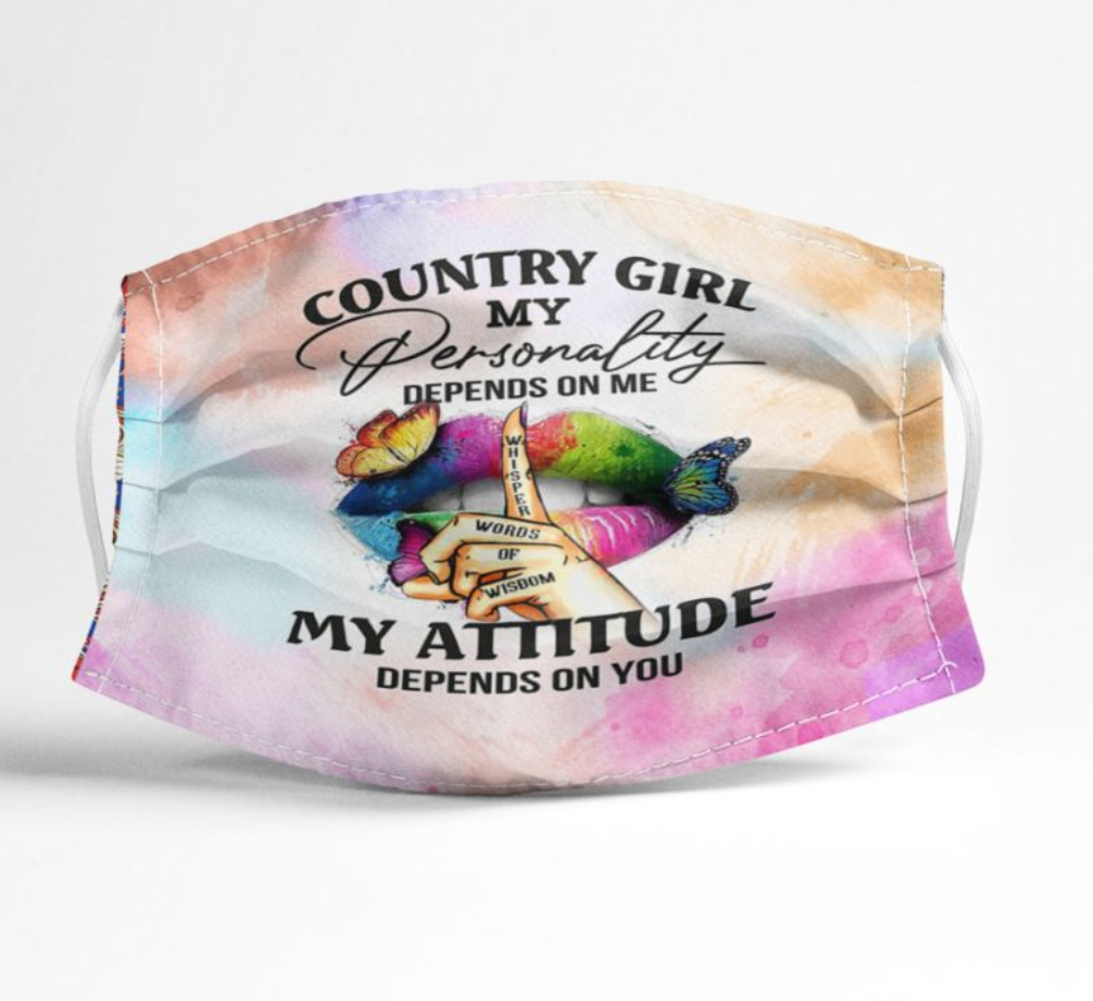 Country Girl Cloth Mask