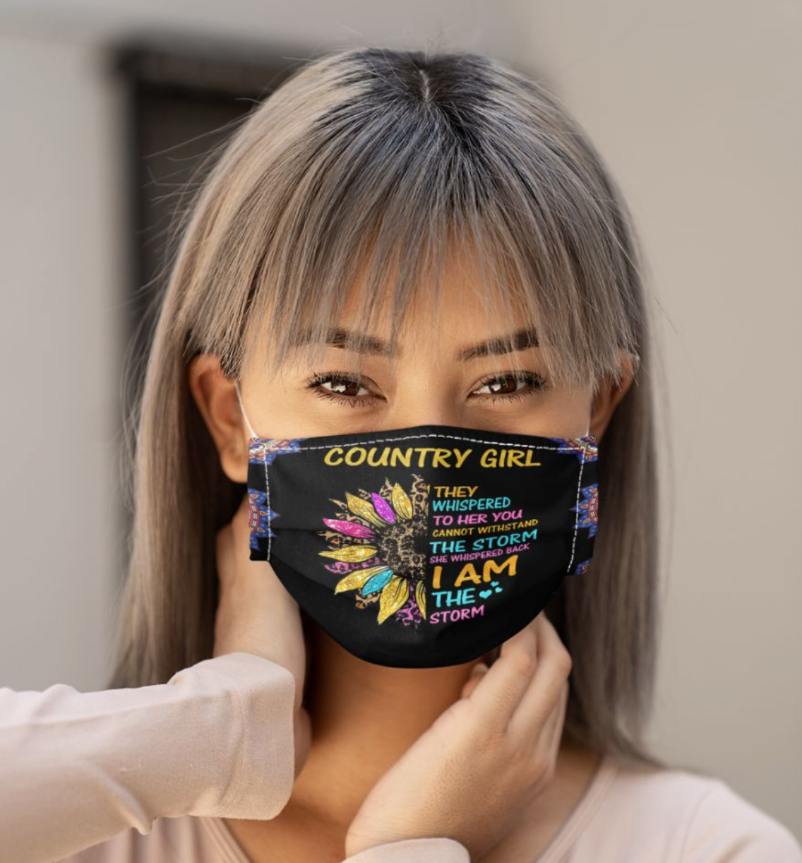 Country Girl Cloth Mask