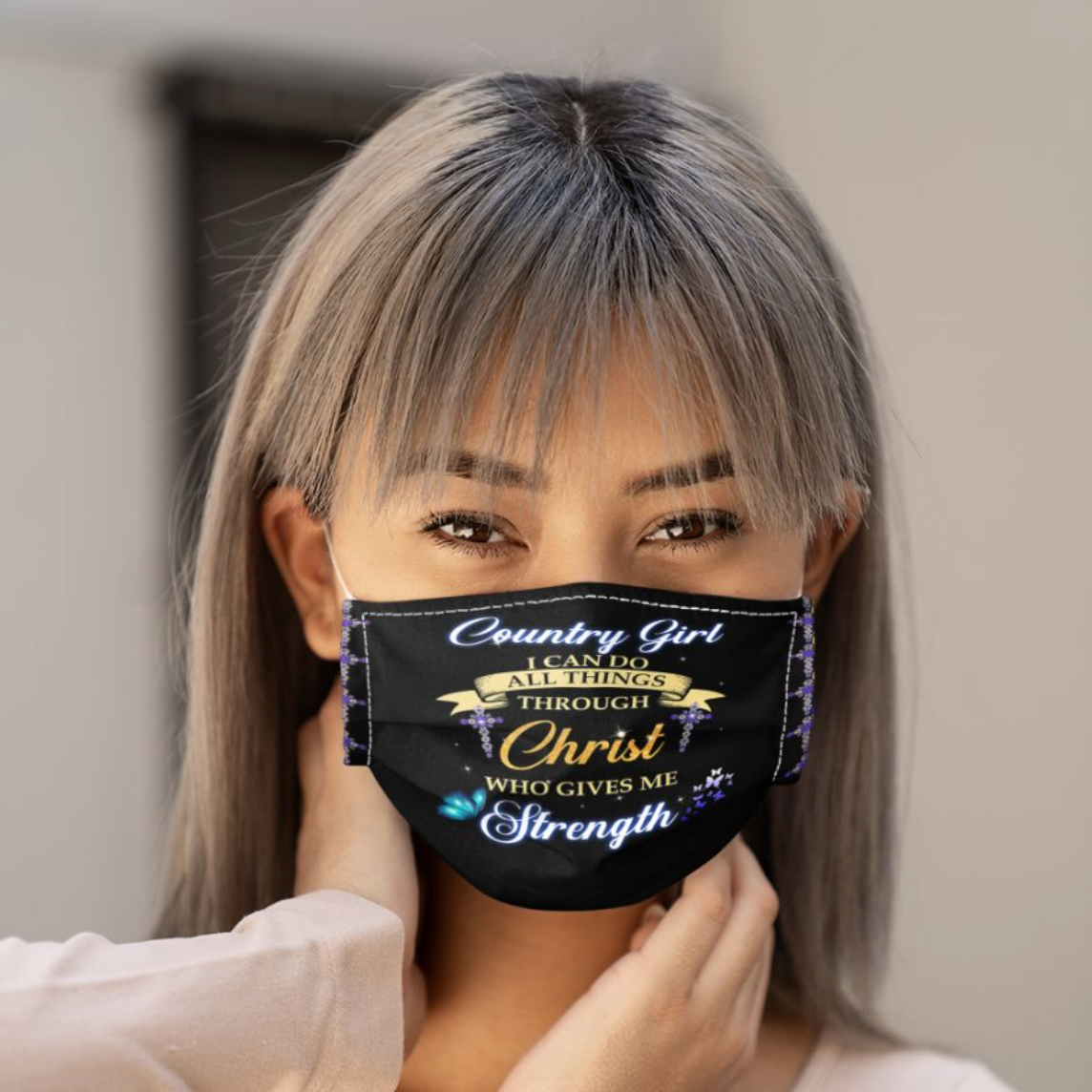 Country Girl Cloth Mask