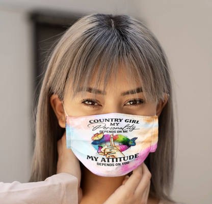Country Girl Cloth Mask