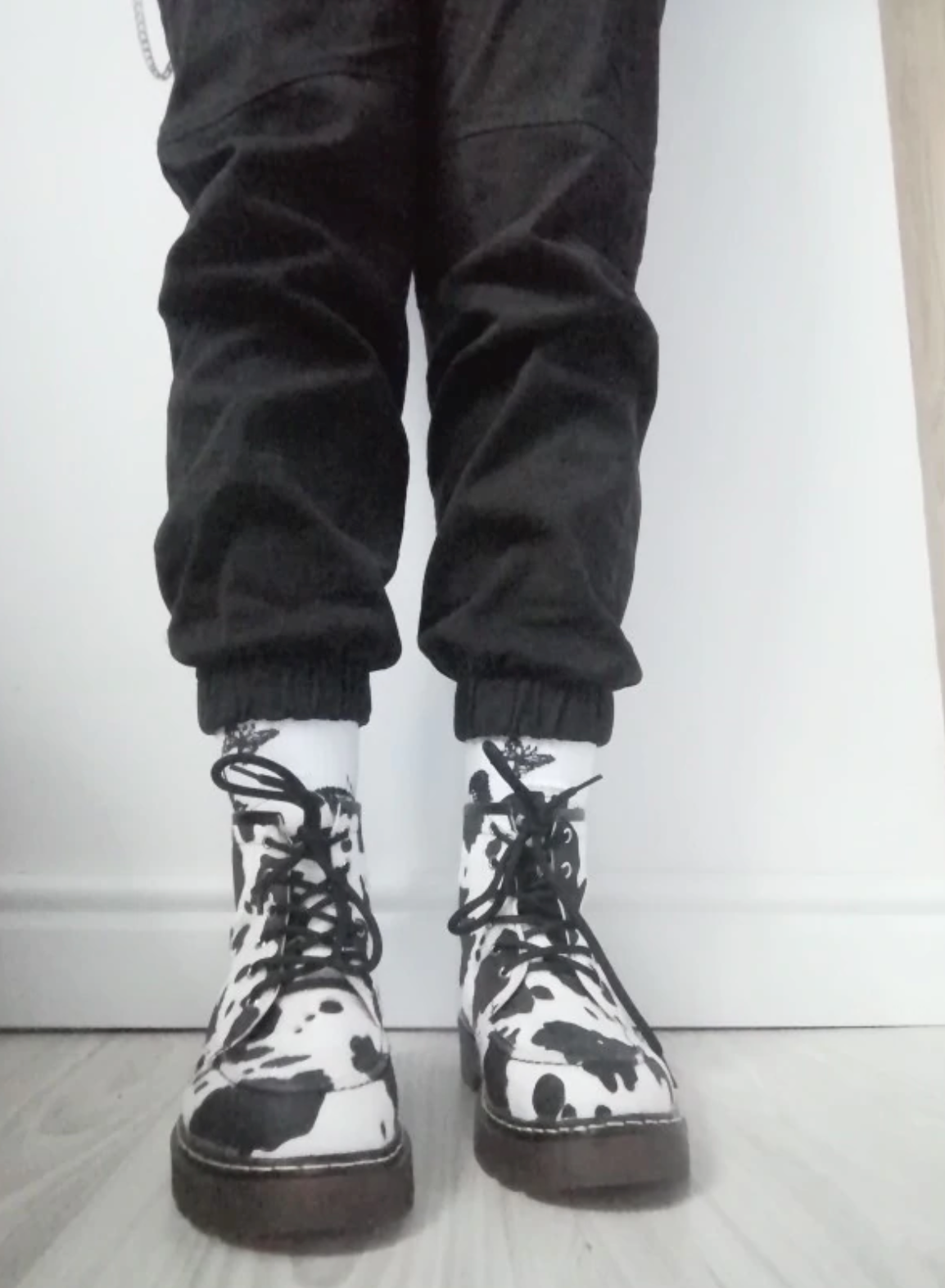 Women Boots Winter High Quality Comfortable Cow pattern - myfunfarm