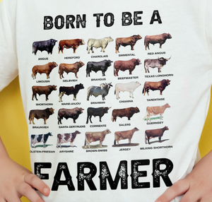 Born to be a farmer - Kid T-shirt